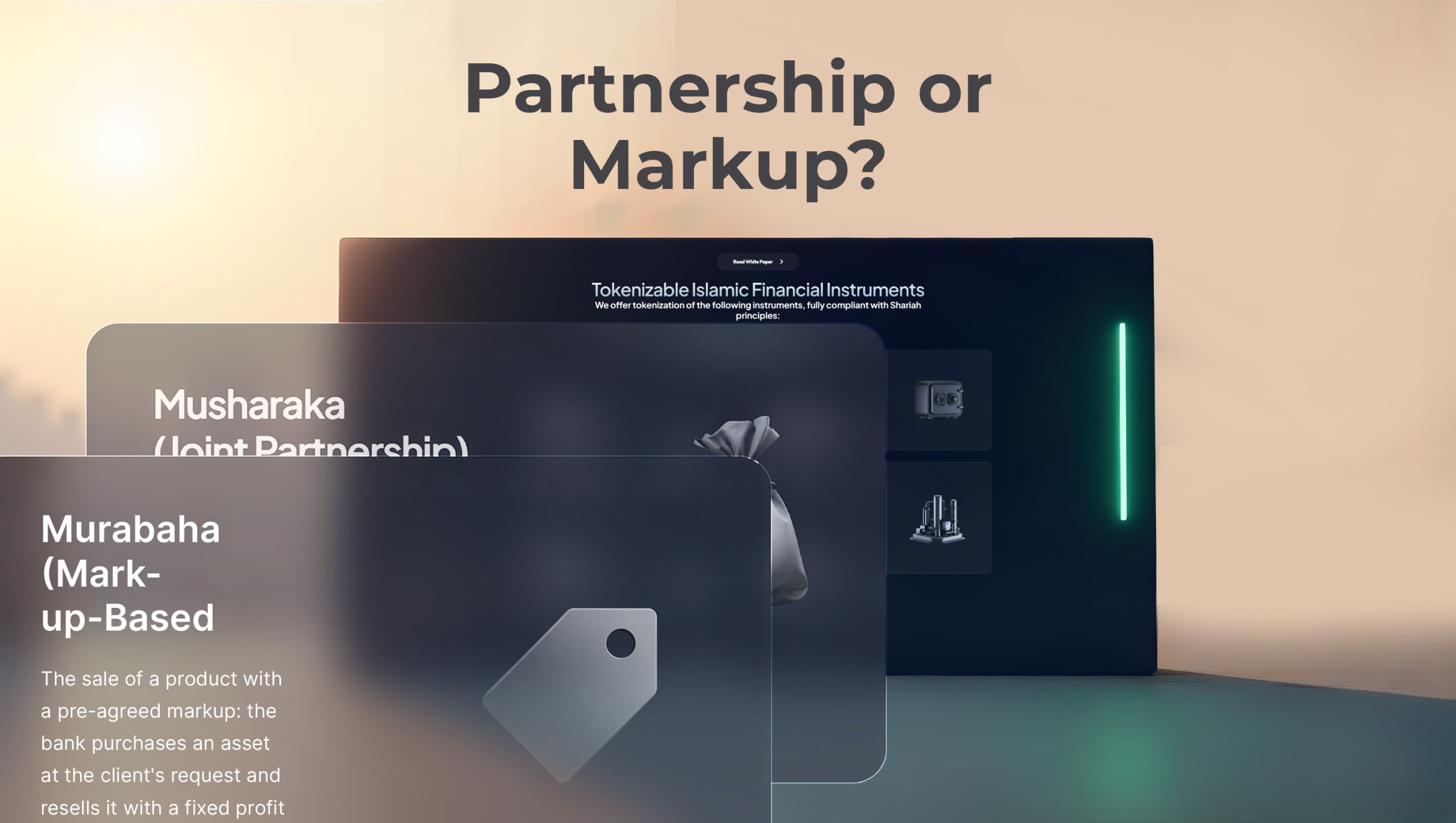 Comparison of murabaha and musharaka in Islamic finance
